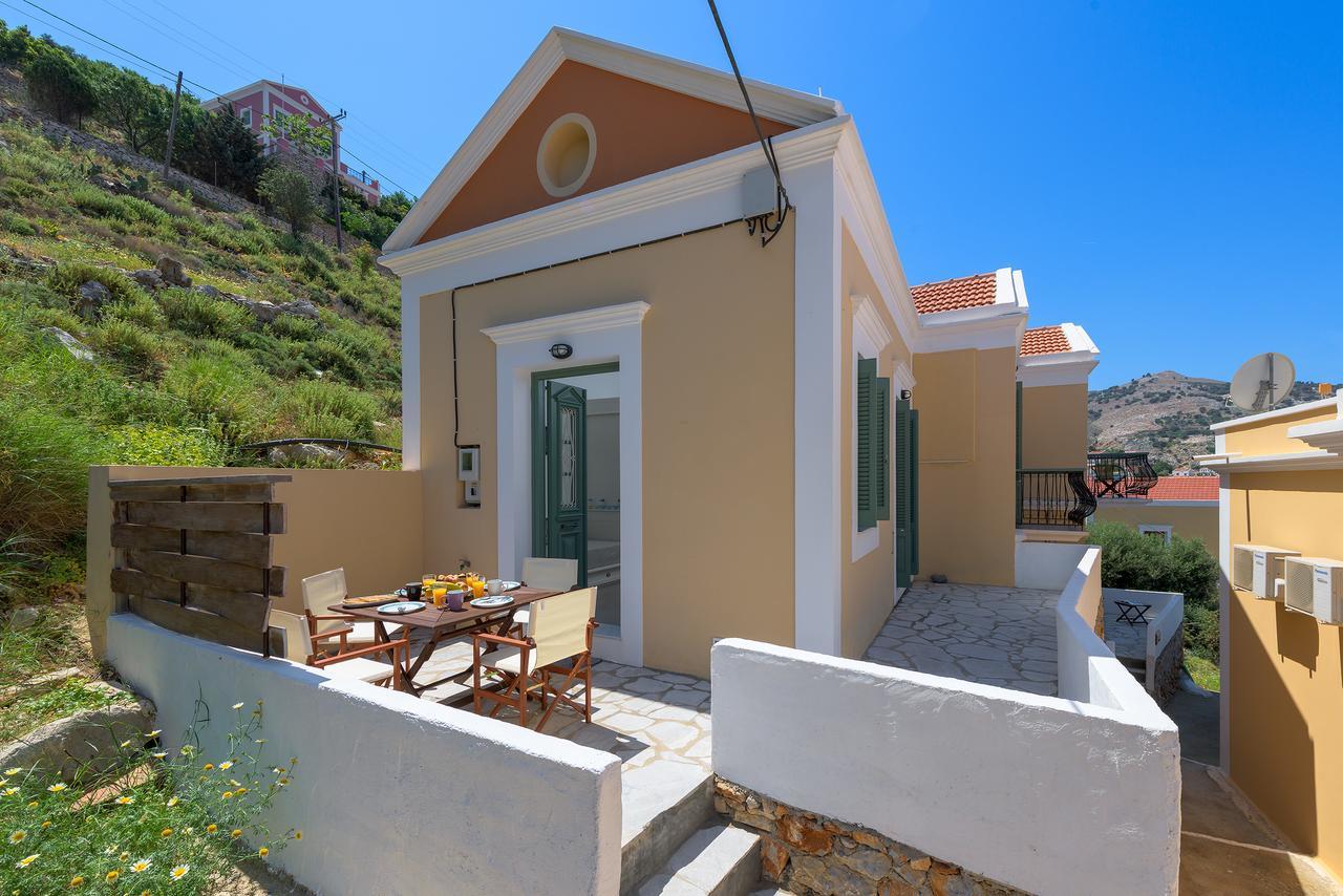 Blue Wave Astradeni House Villa Đảo Sými Ngoại thất bức ảnh